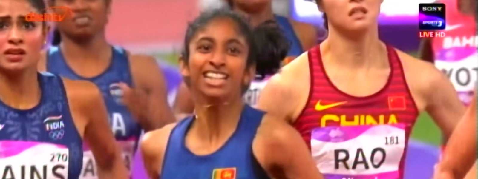 Tharushi wins Sri Lanka’s first GOLD at 19th Asian Games in China